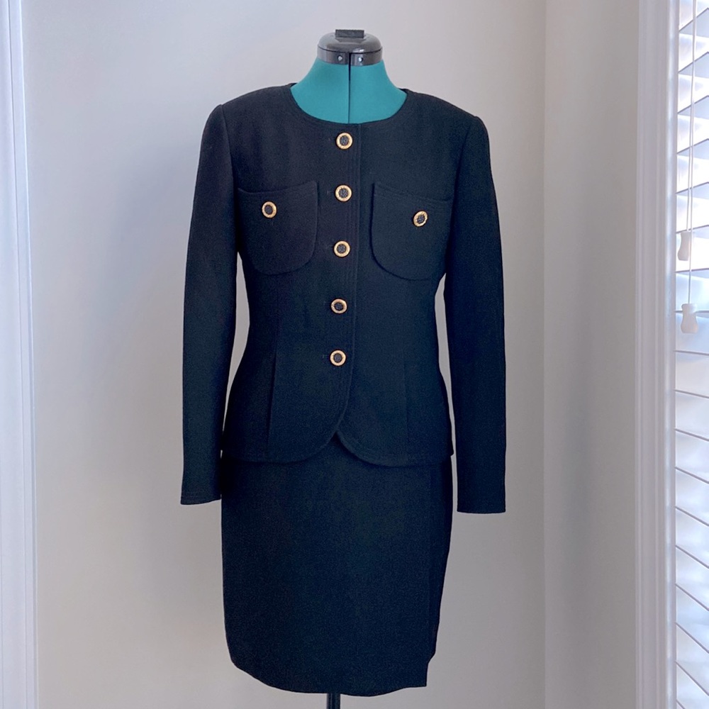 Chanel Vintage Wool Suit - Spring 1991 Runway